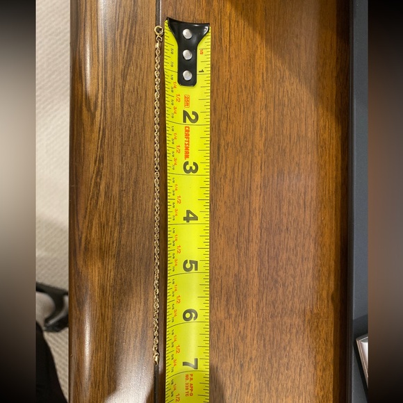 14kt Gold Rope Chain Bracelet - Picture 6 of 7